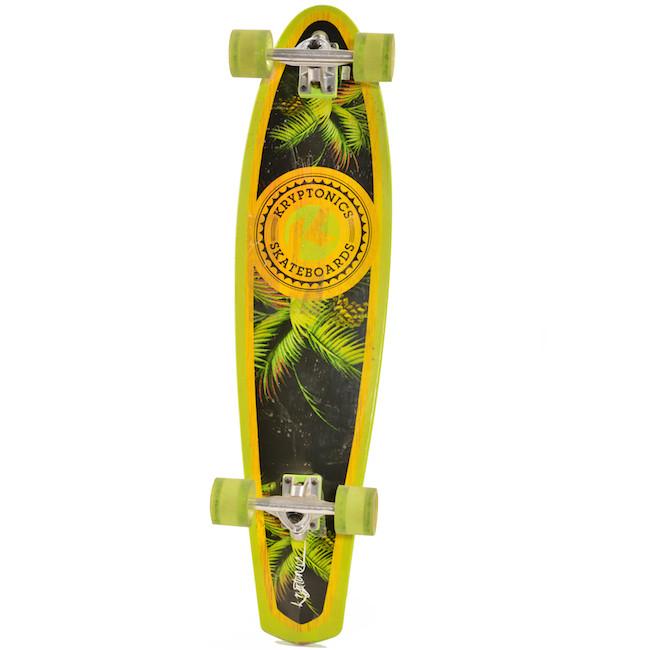Green Kryptonics Skateboard