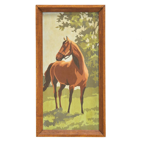 1028 (A+D) PBN - Pony Looking Left