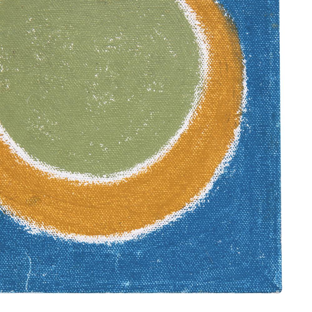 1058 (A+D) Green Yellow Blue Circle