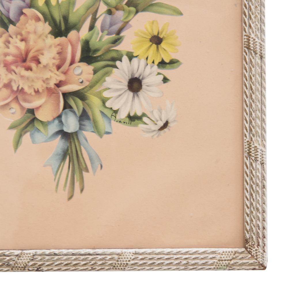 1067 (A+D) Pink Floral Bouquet