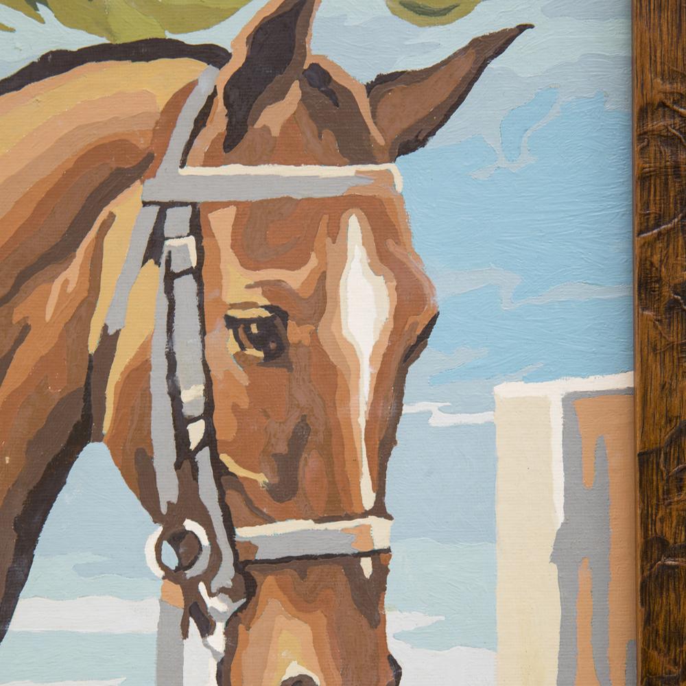 1083 (A+D) PBN  Horse Facing East