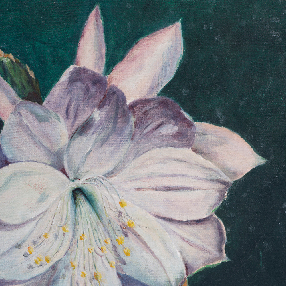 1104 (A+D) Purple Flower Oil Paint