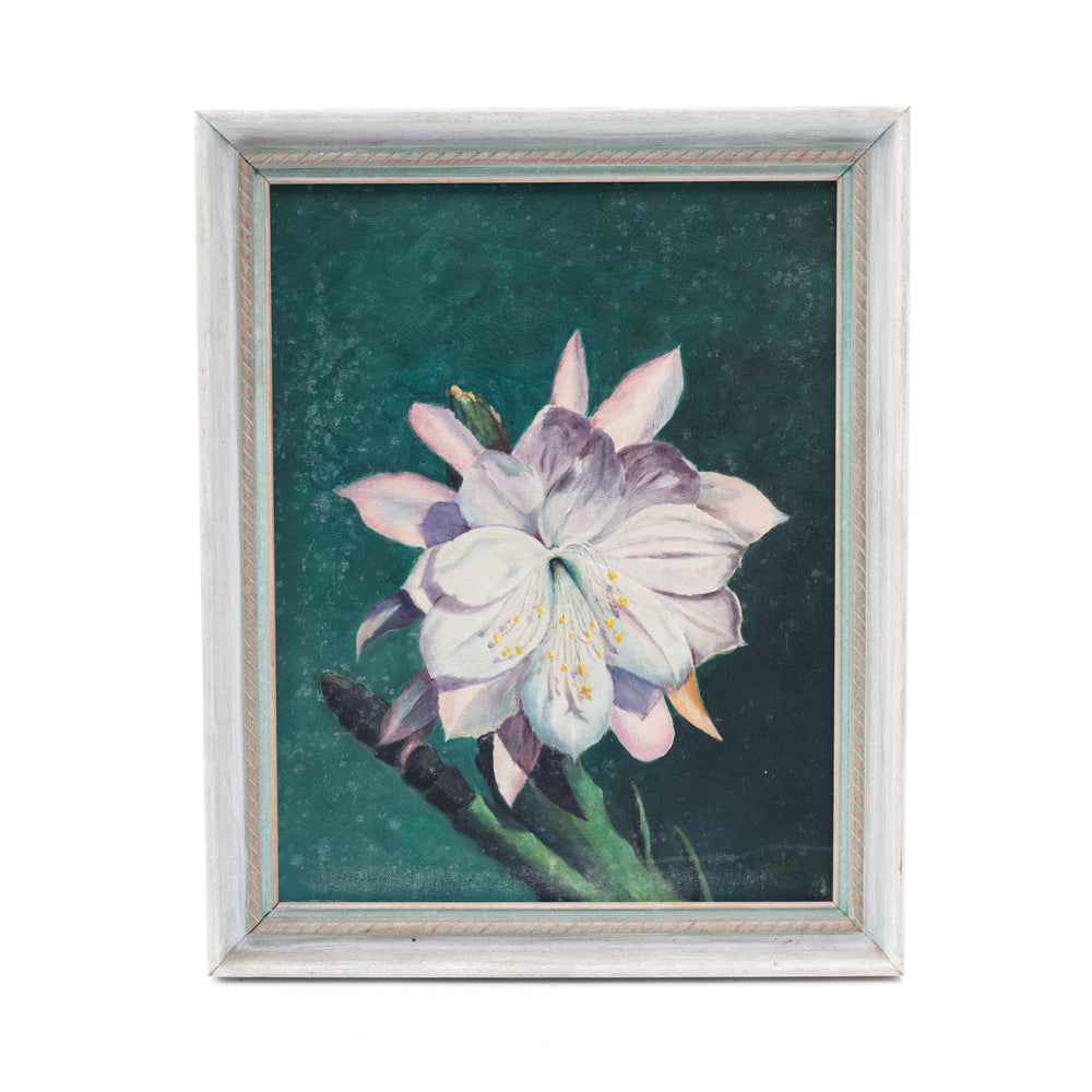 1104 (A+D) Purple Flower Oil Paint