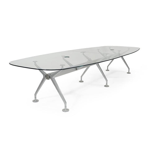 Glass Exoskeleton Conference Table