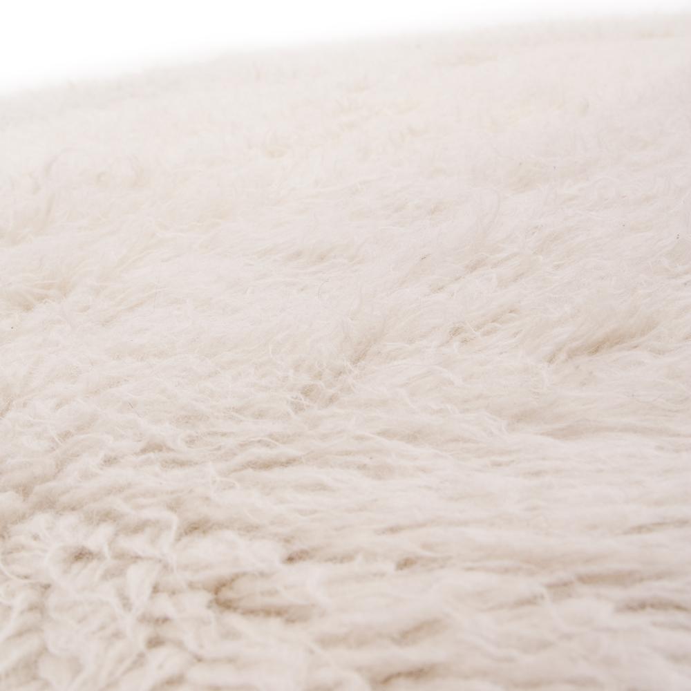 Small White Shag Rug
