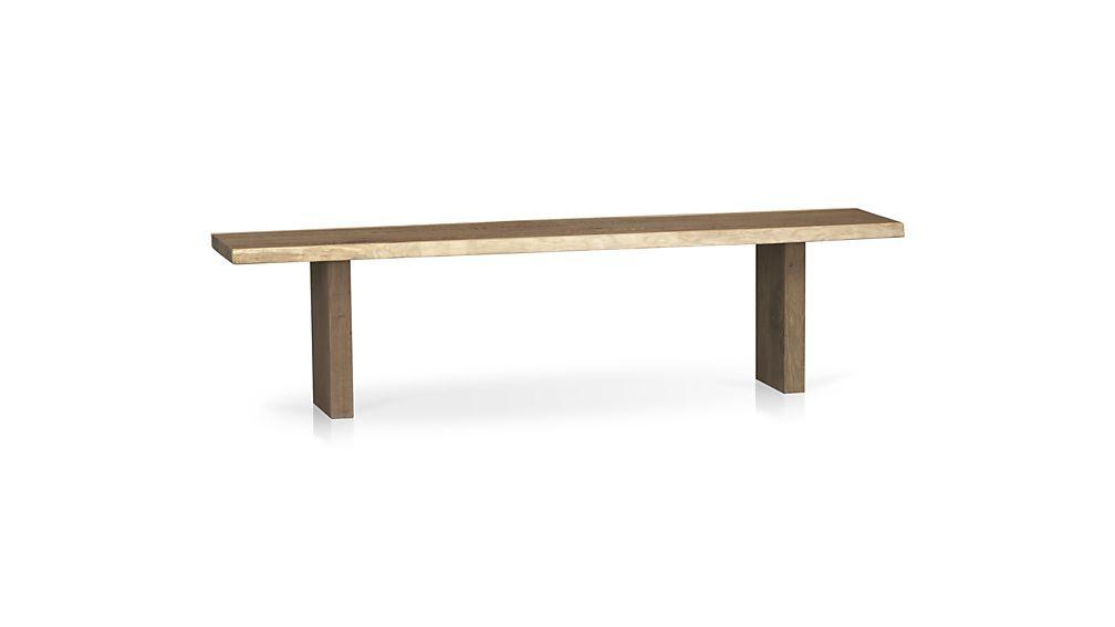 Wood Dakota Live Edge Bench