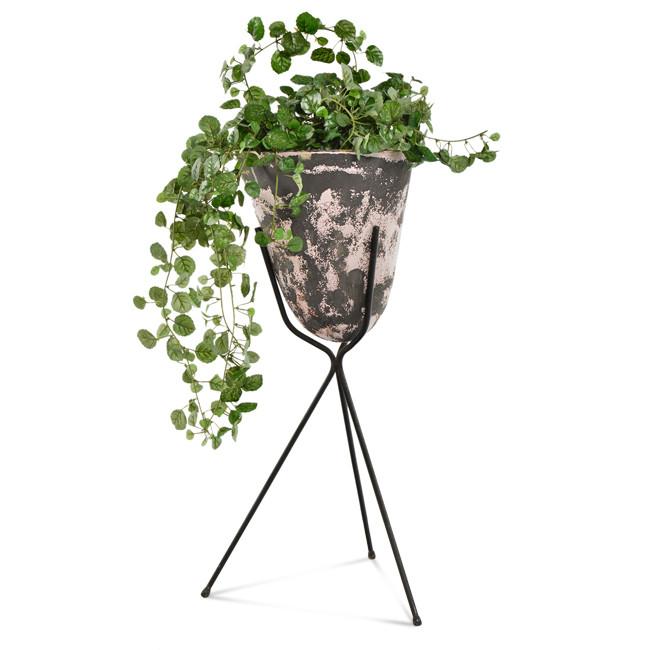 Speckled Tripod Planter