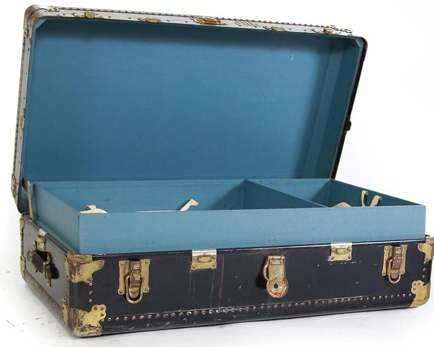 Black & Blue Vintage Trunk