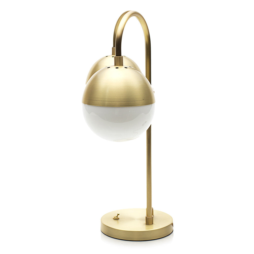 Bronze table lamp H21xW19xD8