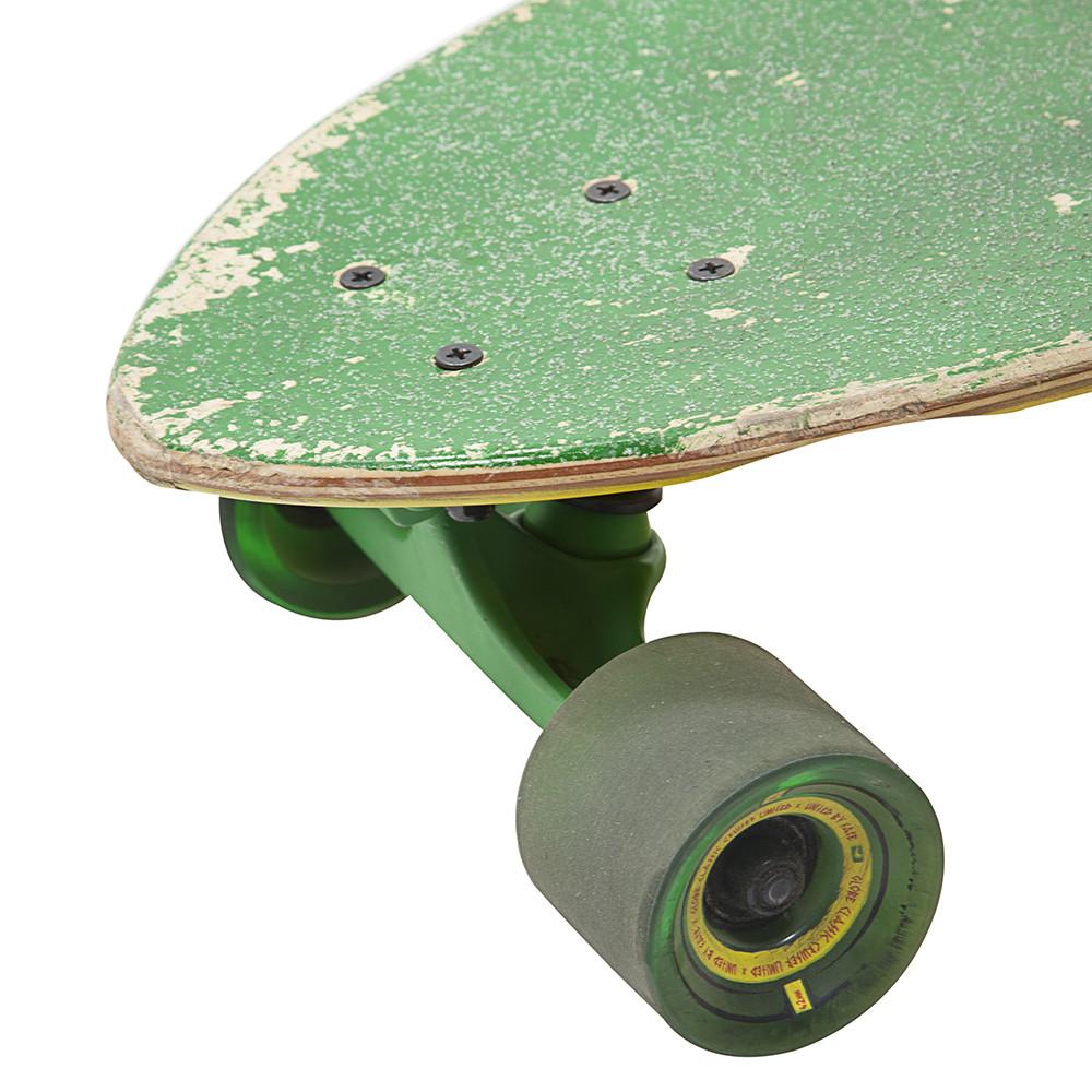 Green, Yellow and Red Skateboard