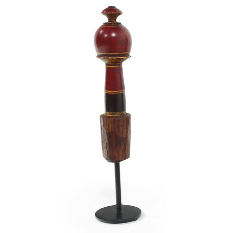 Wood Table Ornament on Stand No. 1 (A+D)