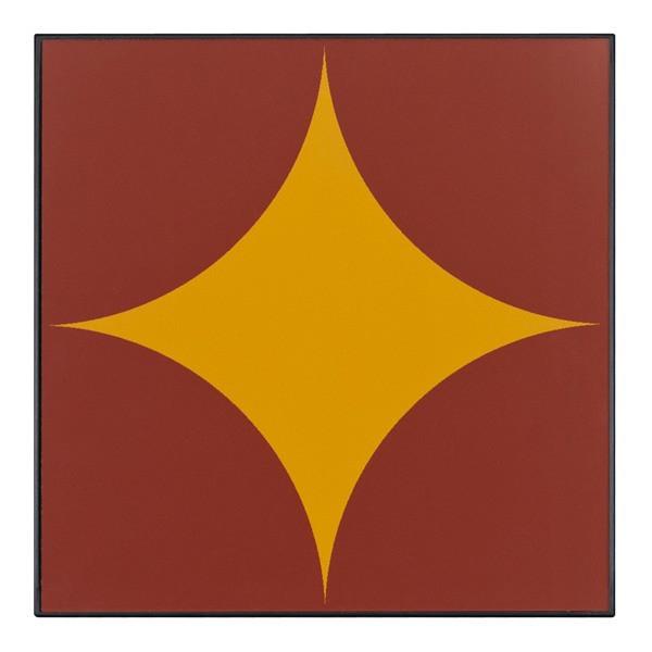 0273 (A+D) Orange Circles (12.25" x 12.25")