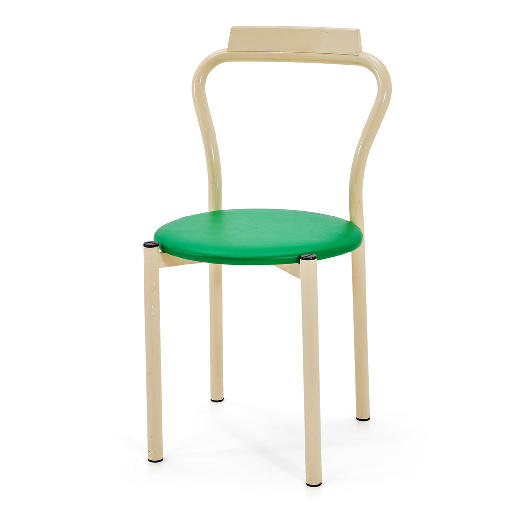 Simple Circle Dining Chair - Green