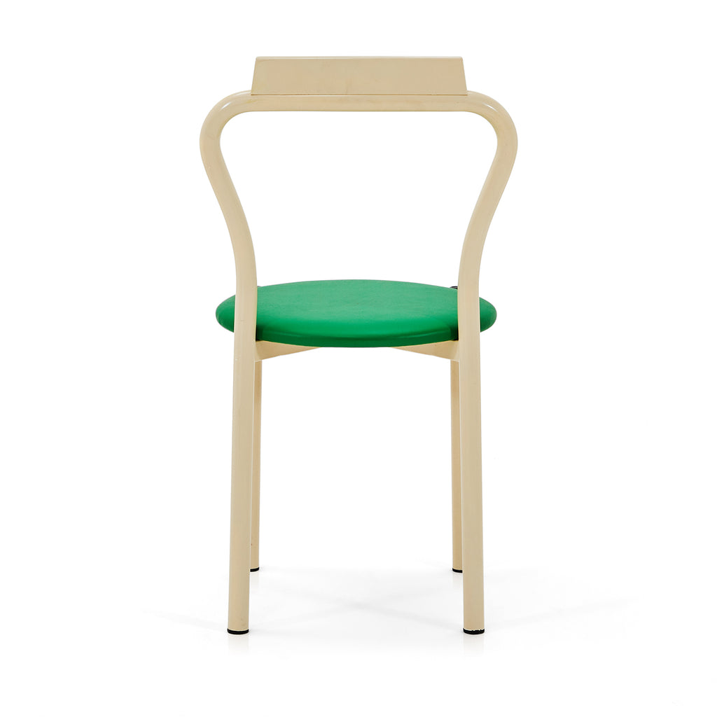 Simple Circle Dining Chair - Green