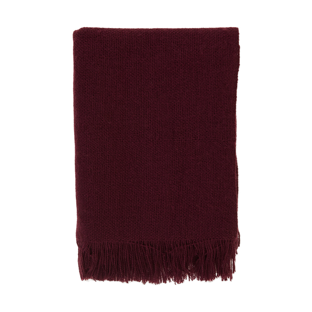 Purple Woven Throw