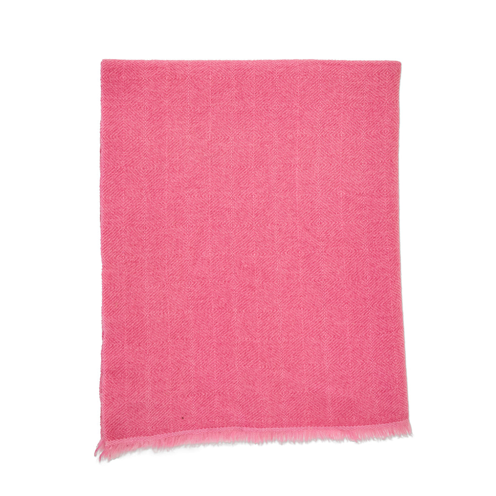 Pink Fuzzy Throw