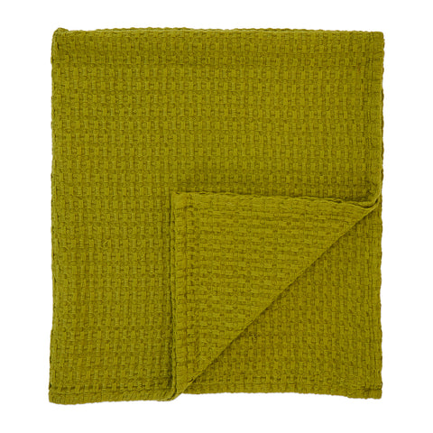 Bright Chartreuse Throw