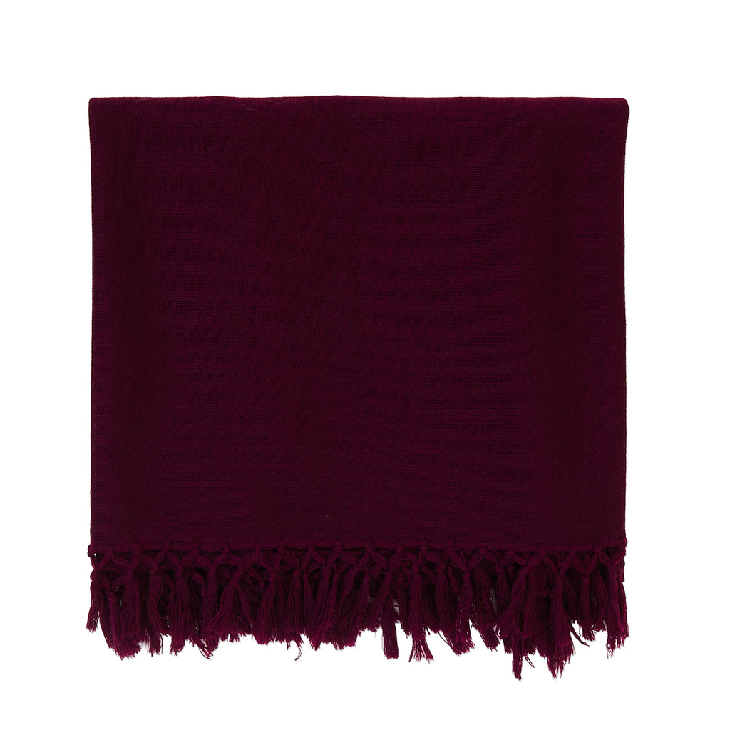 Royal Purple Throw