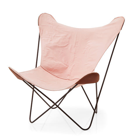 Butterfly Chair - Pink Canvas
