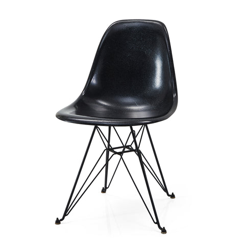 Side Shell Chair With Eiffel Base