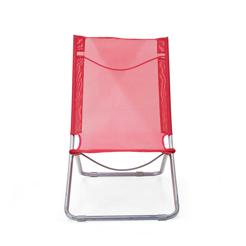 Red Folding Beach Chair
