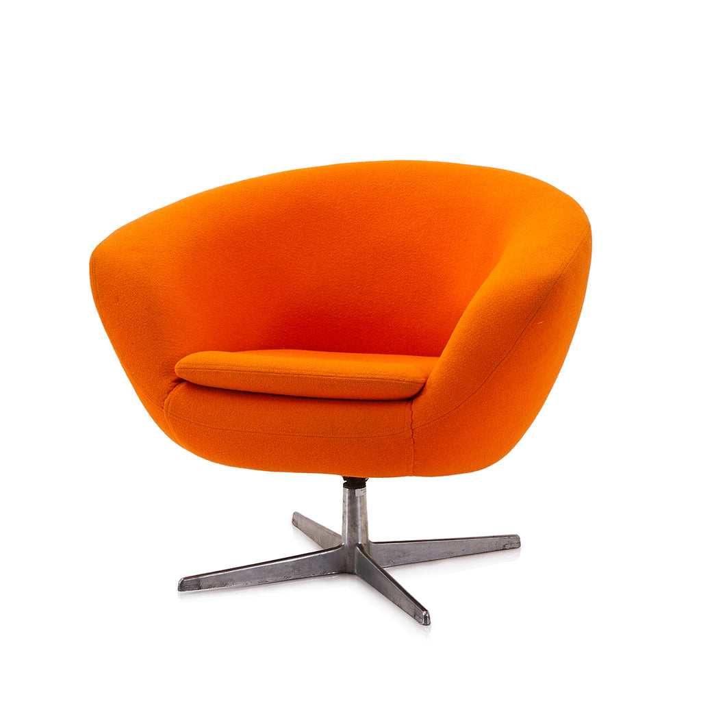 Orange Overman Lounge Chair