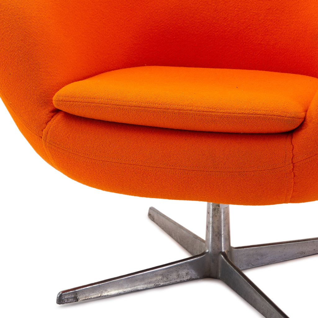 Orange Overman Lounge Chair