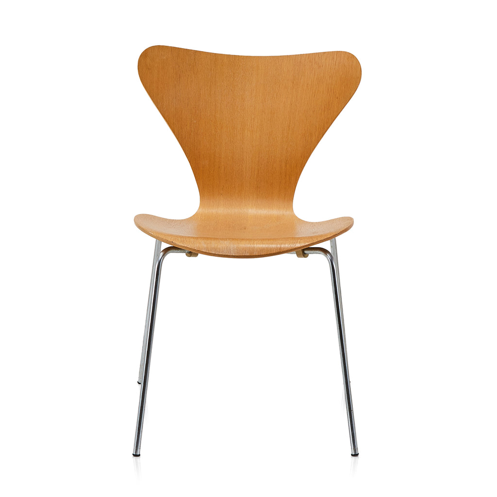 Wood Light Curved Contemporary Chair
