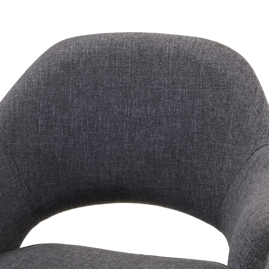 Grey Saarinen Style Executive Armchair