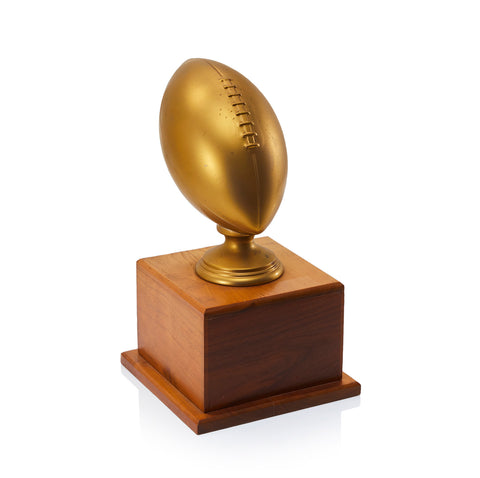 Gold Football Trophy