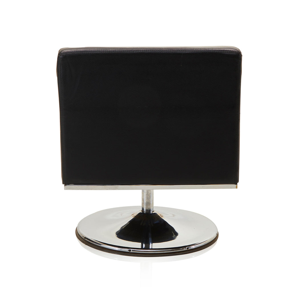 Black Leather Adjustable Lounge Chair