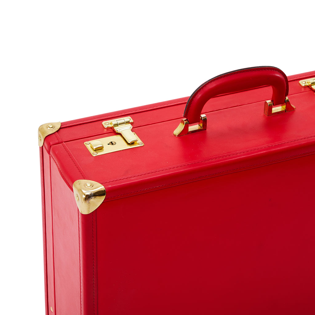 Red Leather Briefcase