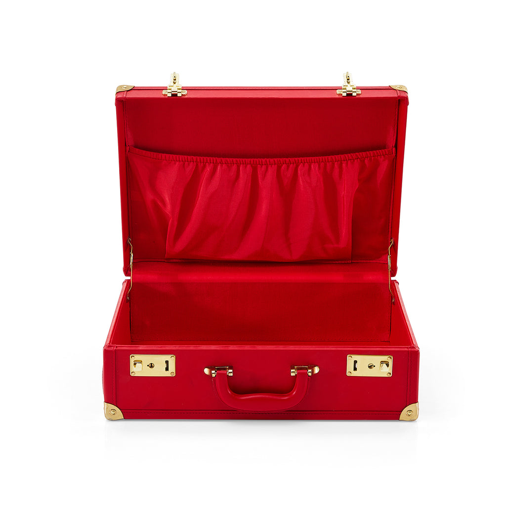 Red Leather Briefcase