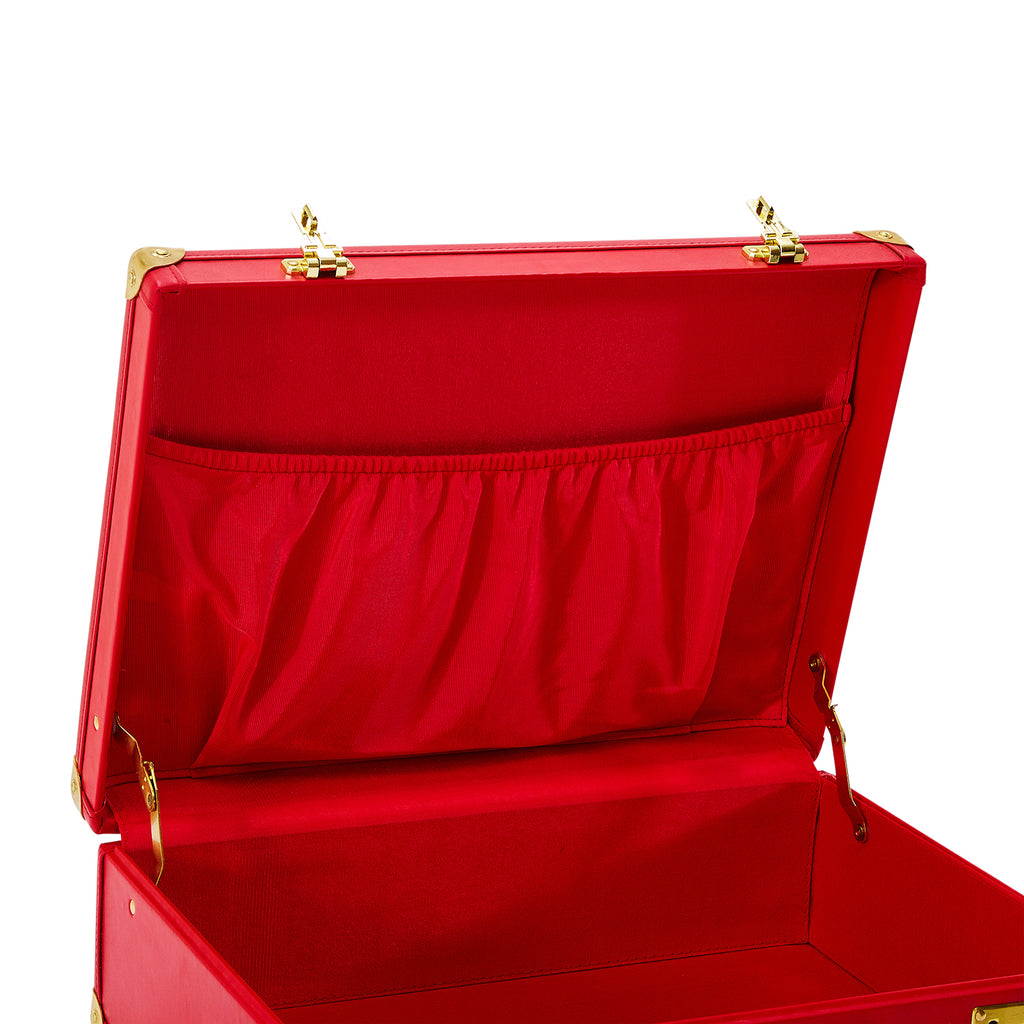 Red Leather Briefcase