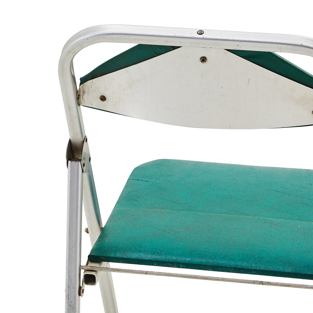 Green Folding Card Table Chair