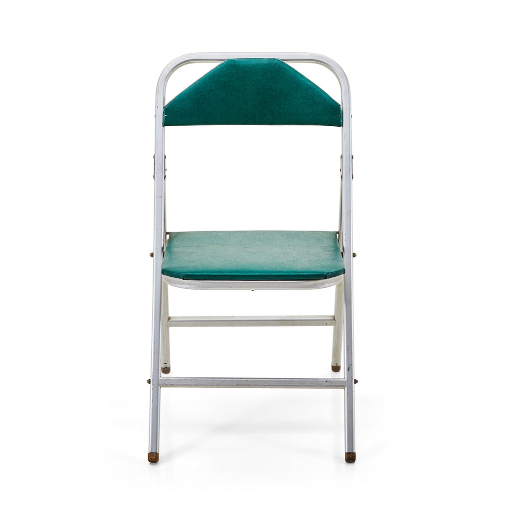 Green Folding Card Table Chair