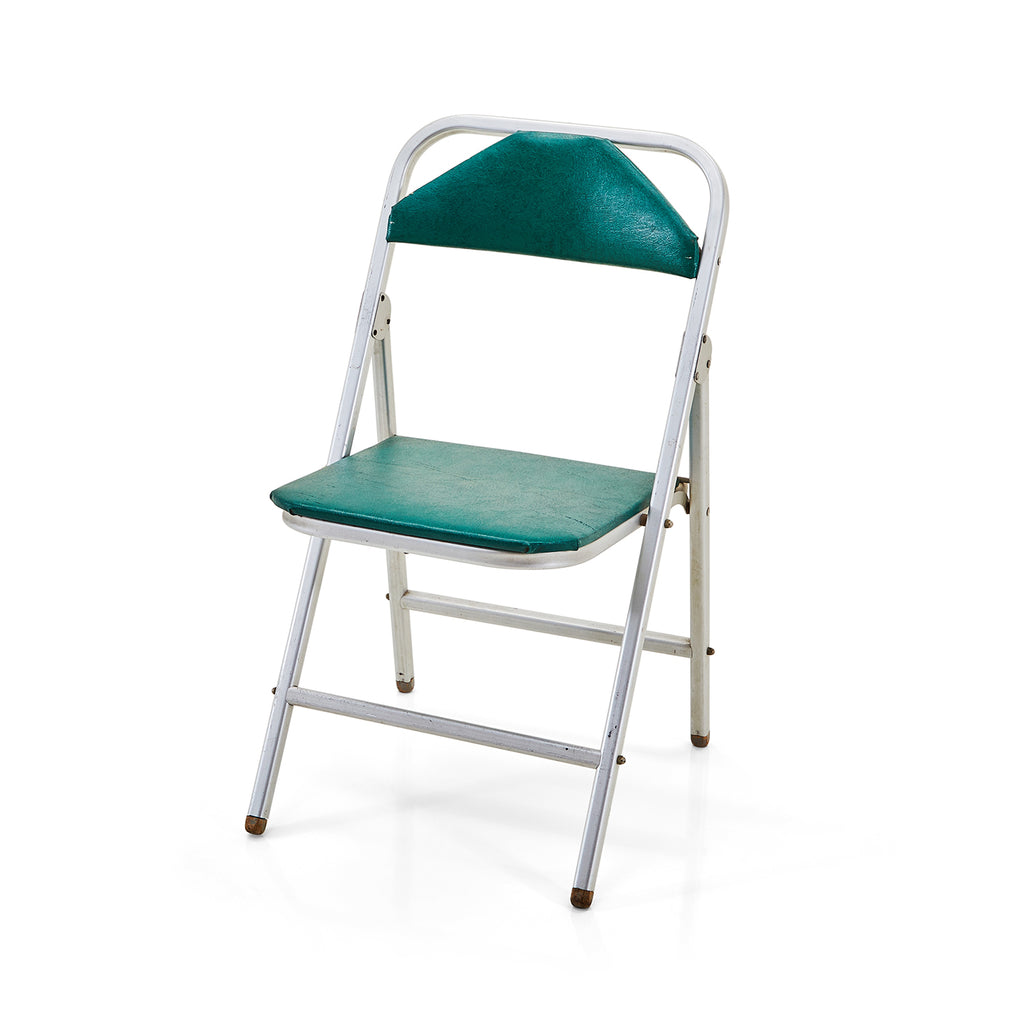 Green Folding Card Table Chair