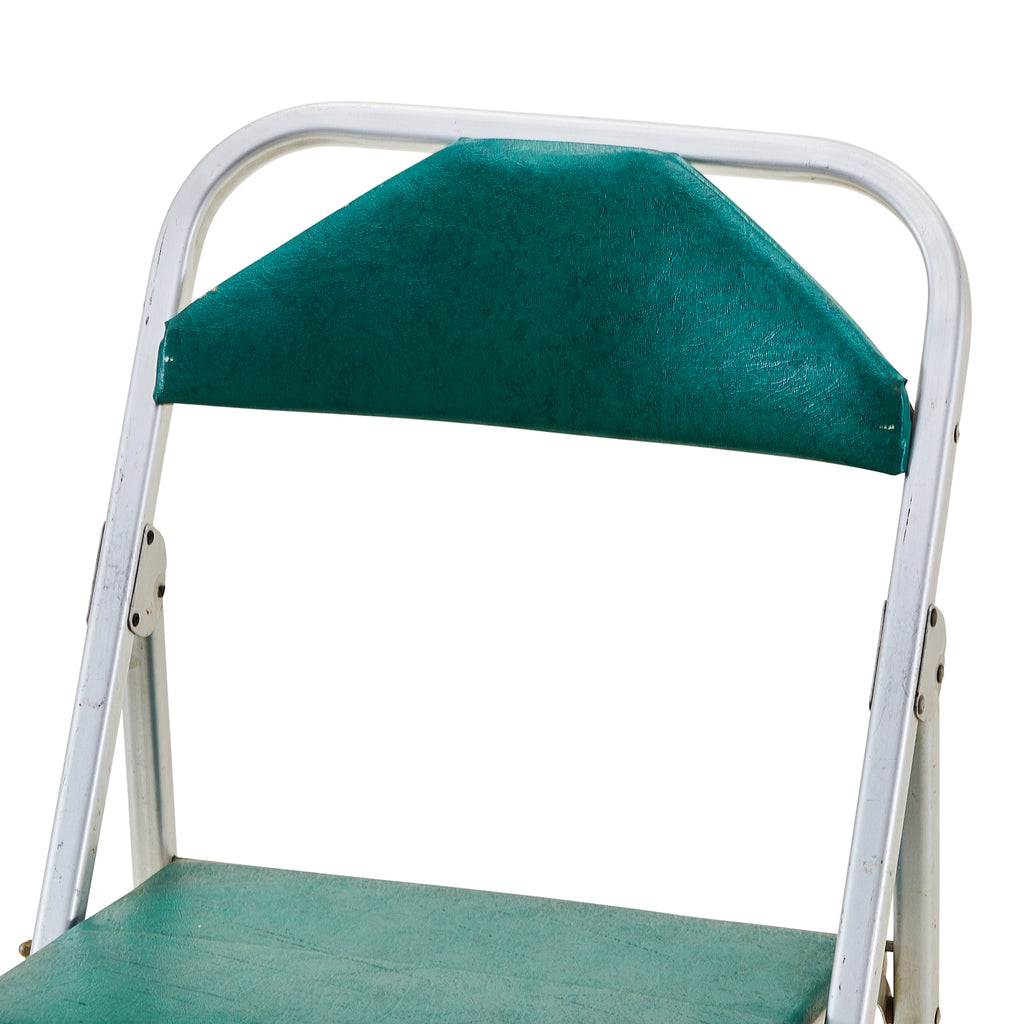 Green Folding Card Table Chair
