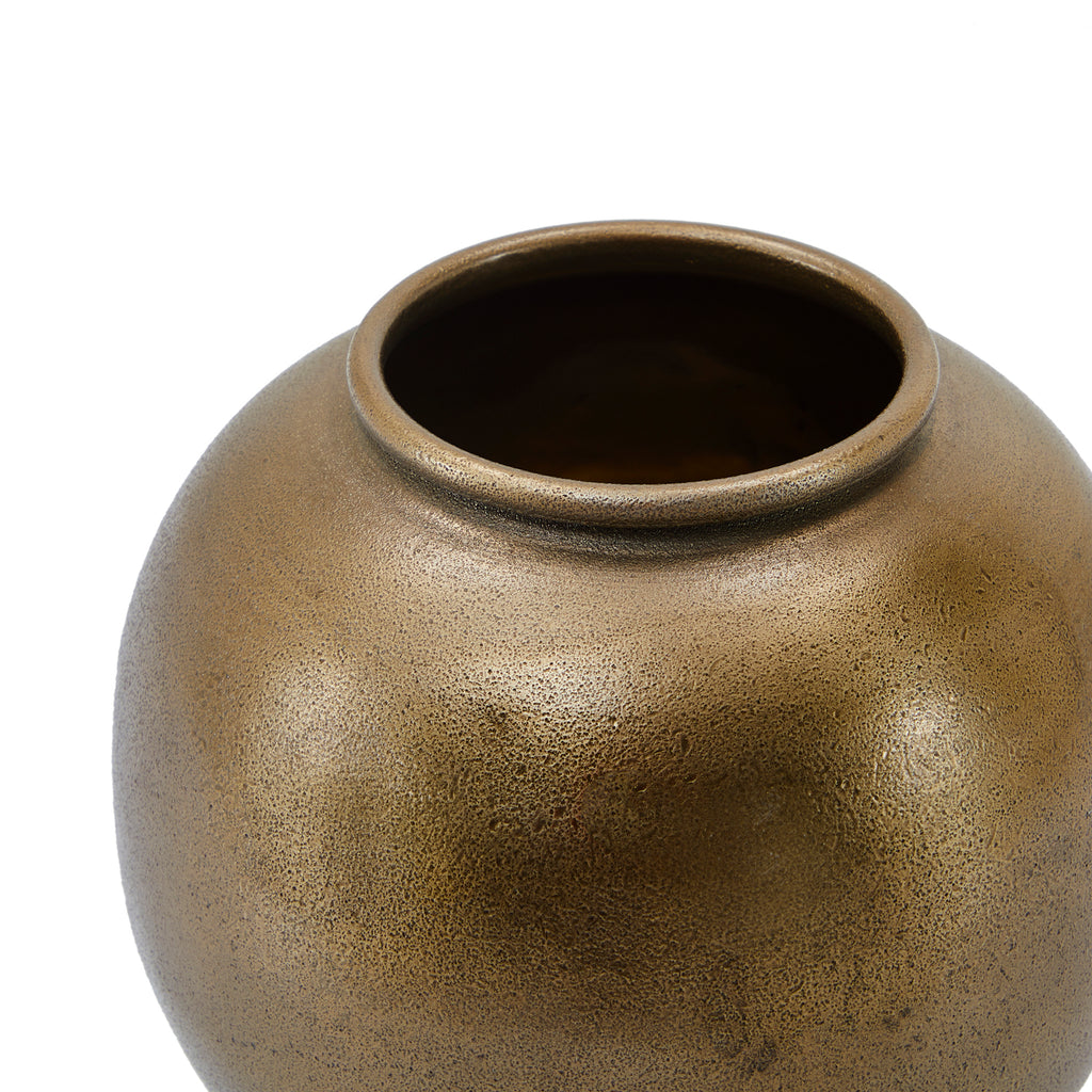 Gold Metal Urn