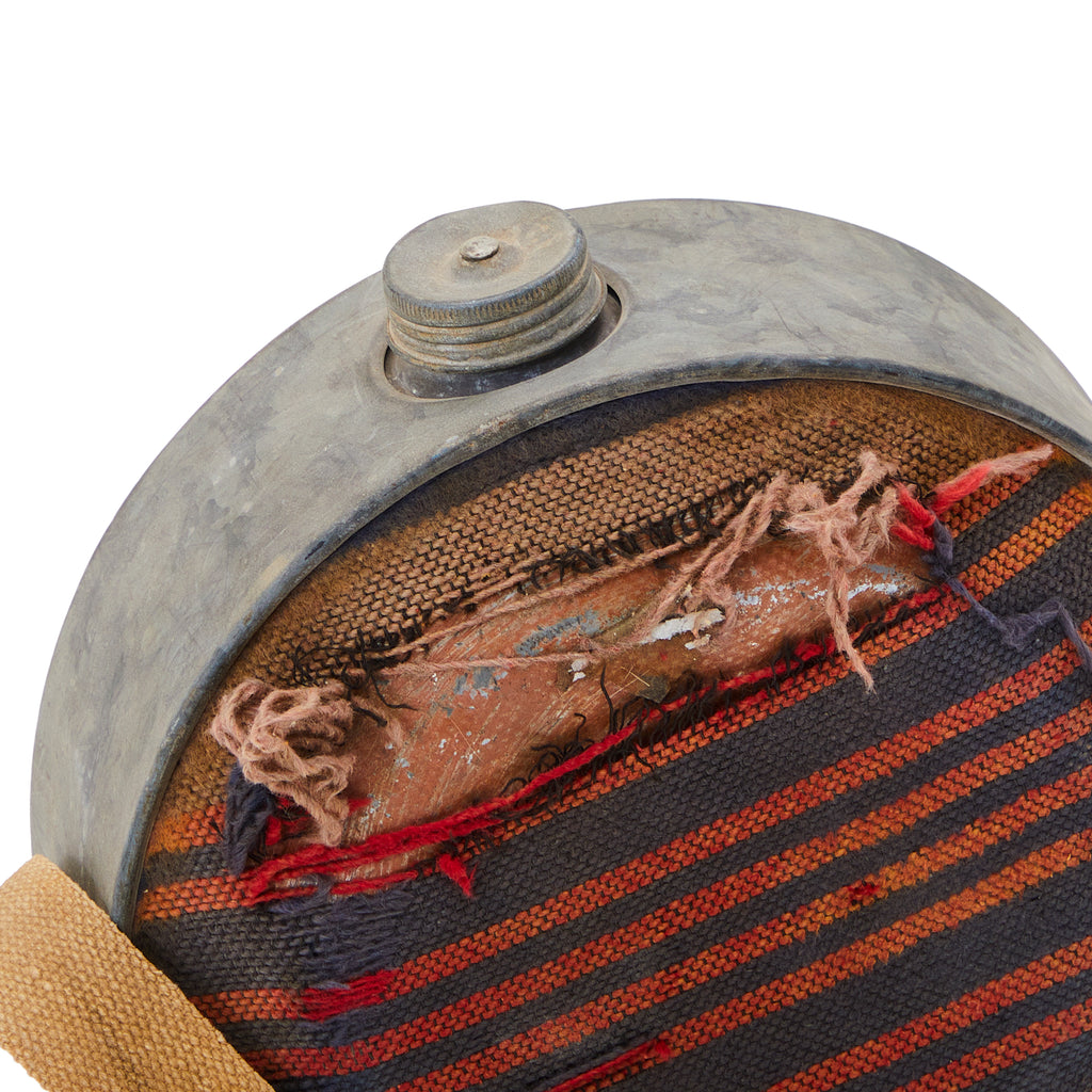 Red & Blue Striped Canteen