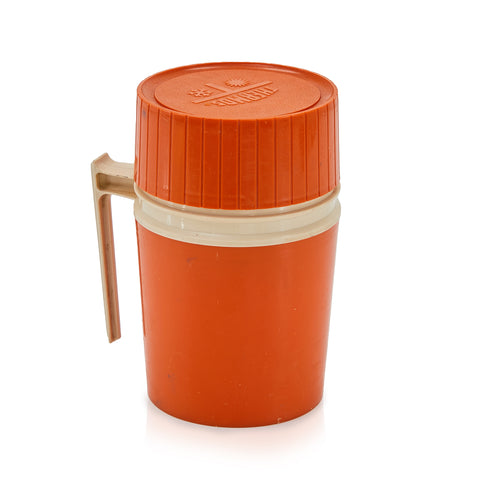 Bright Orange Thermos Jug