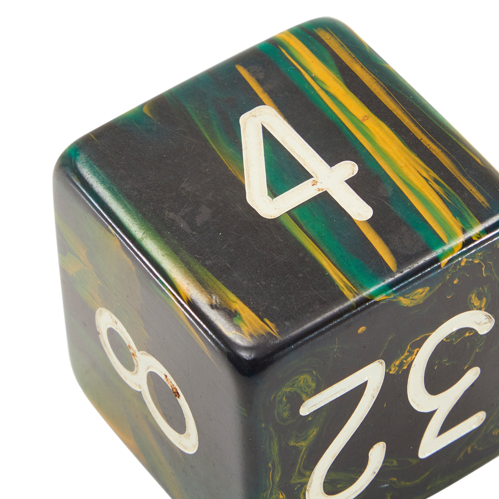 Green Yellow Resin Dice (A+D)