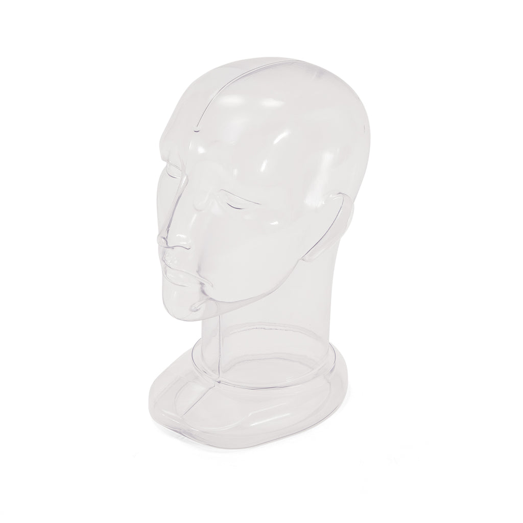 Translucent Plastic Head Sculpture