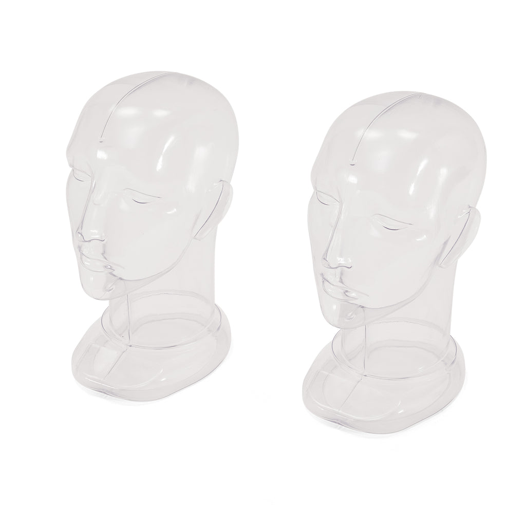Translucent Plastic Head Sculpture