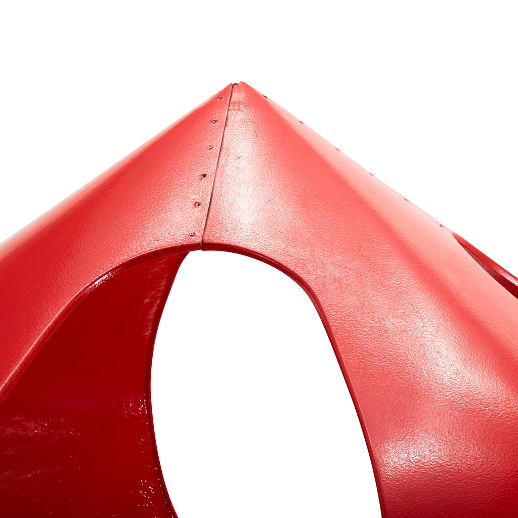 Red Giant Futuristic Pod Structure
