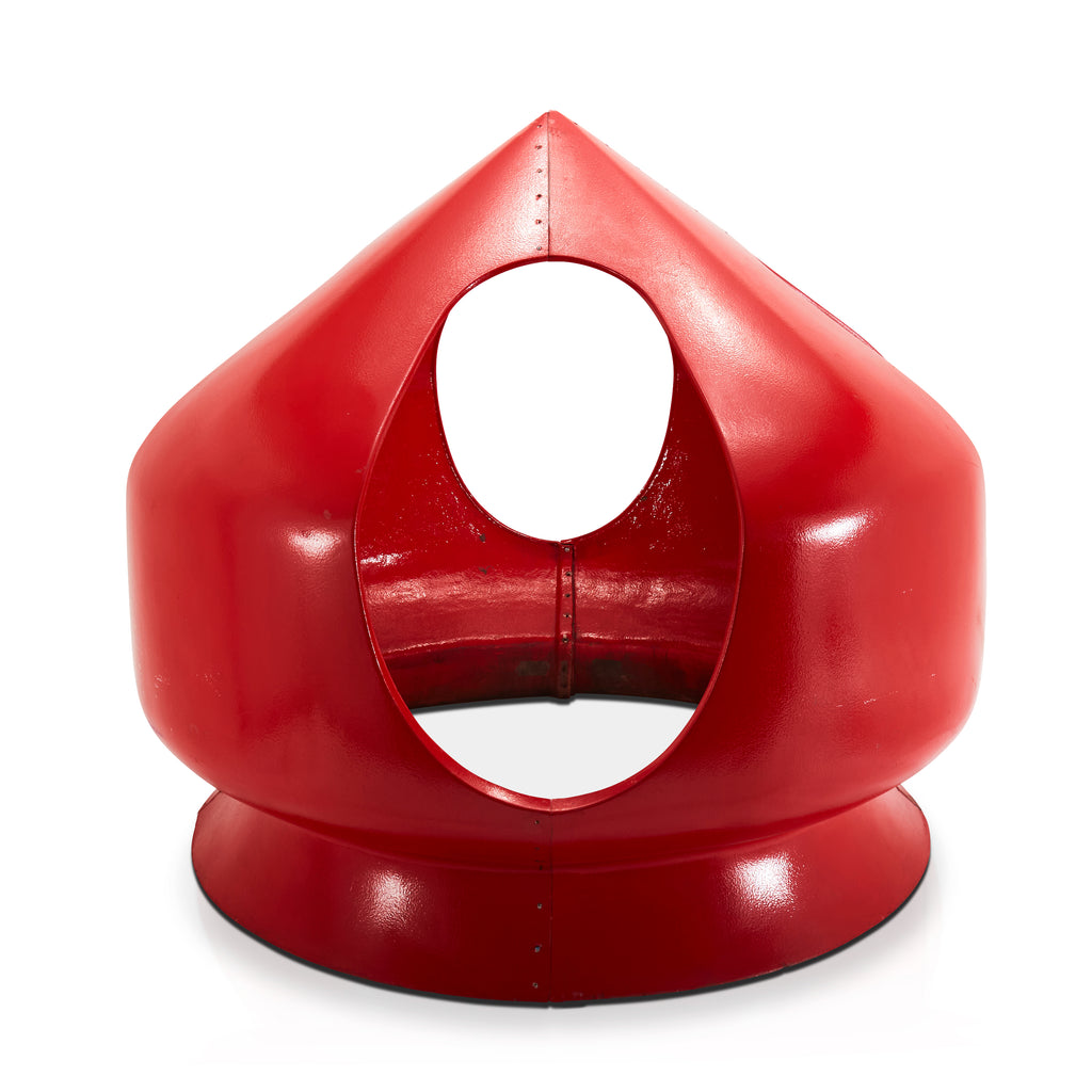 Red Giant Futuristic Pod Structure