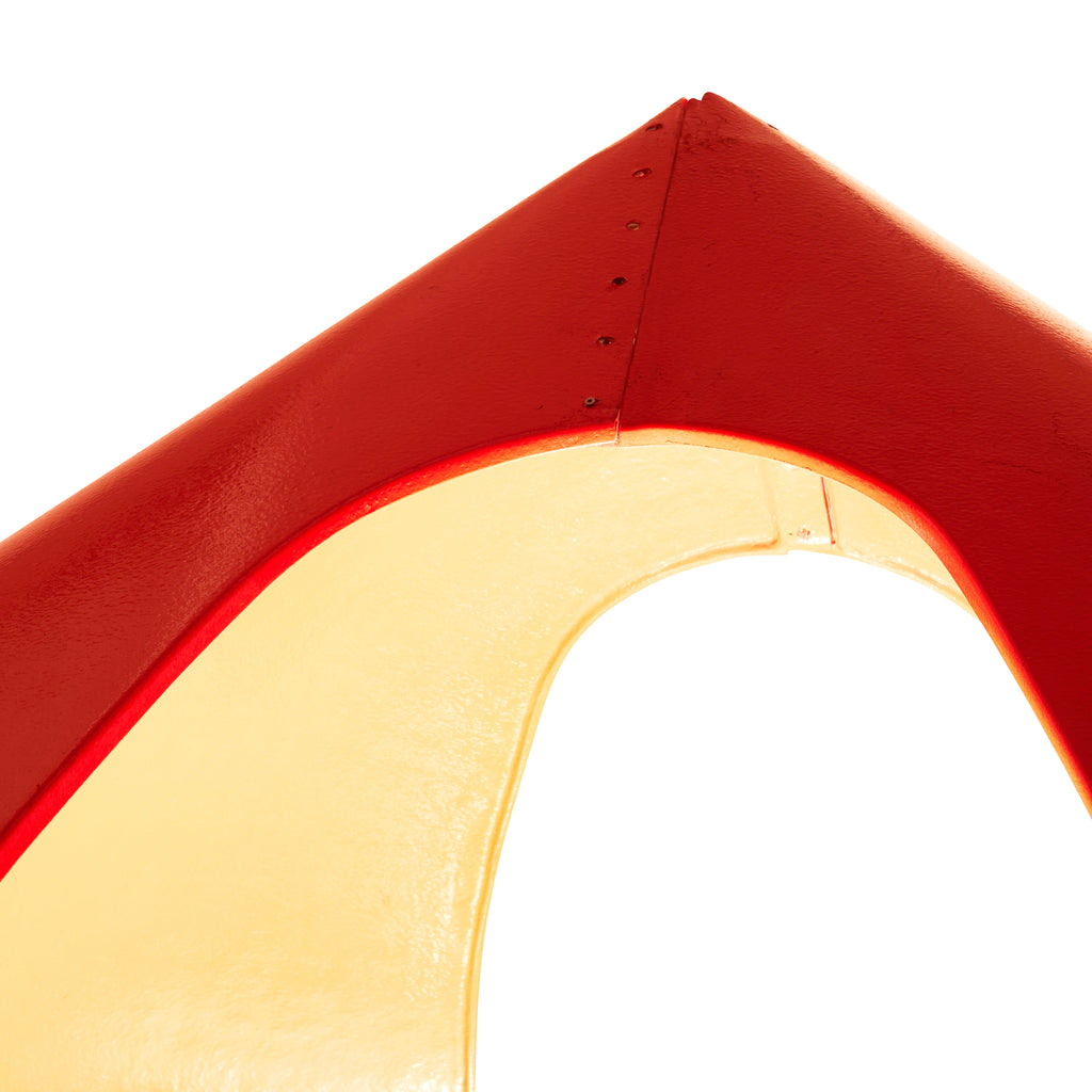 Red Giant Futuristic Pod Structure