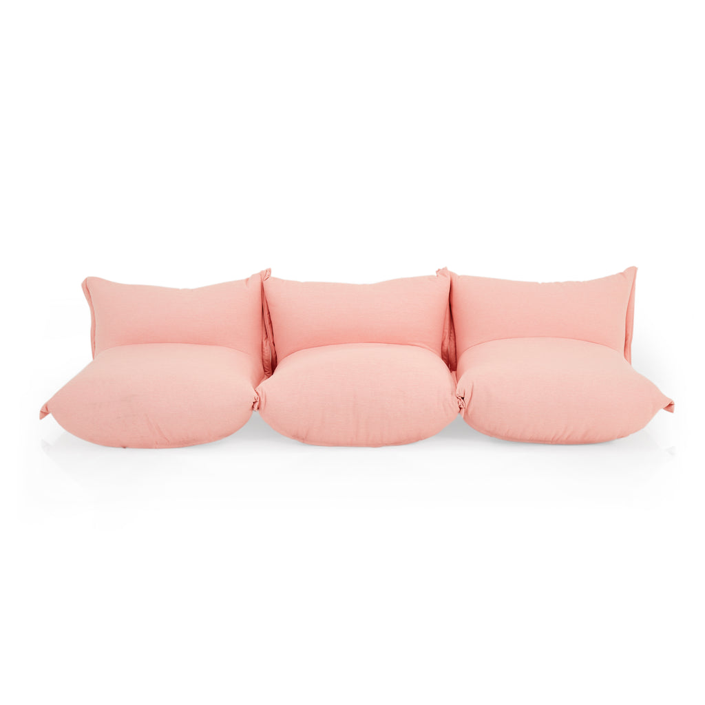 Pink Pouf Modular Seating