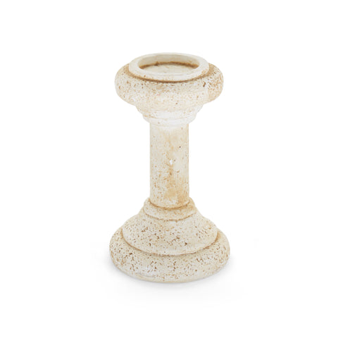 Stone Concrete Pillar Candle Holder