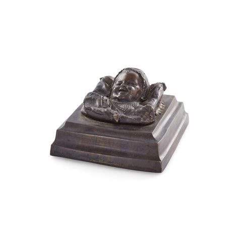 Bronze Baby Sculpture